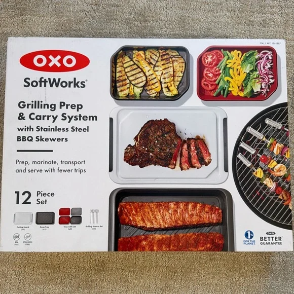 OXO Grilling Prep & Carry System - Picture 1 of 2